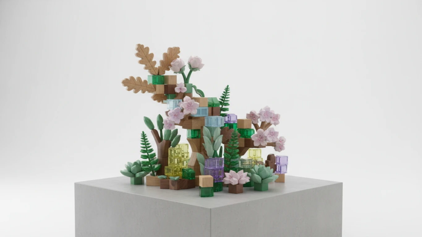 Botanical Building Block Set