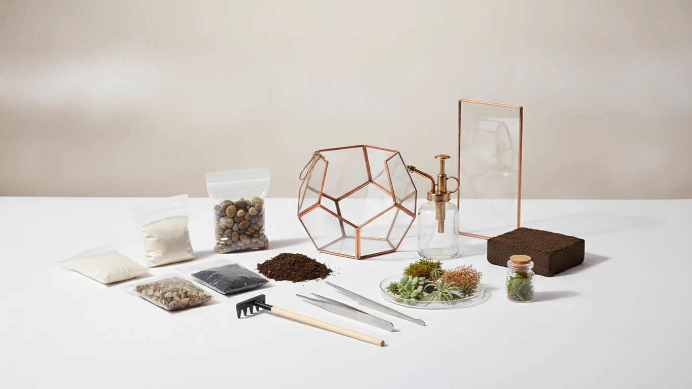 Botanical Glass Terrarium Kit