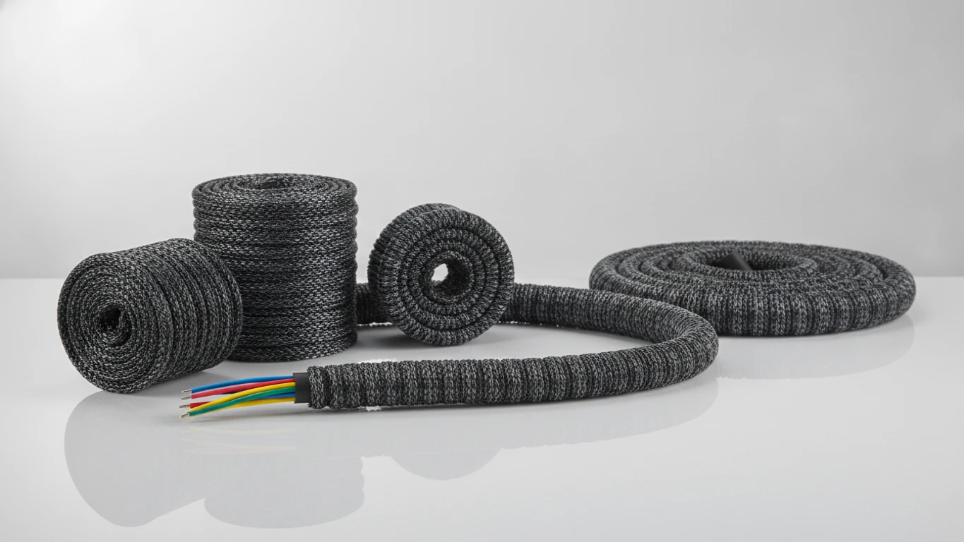 Braided Cable Management Sleeves