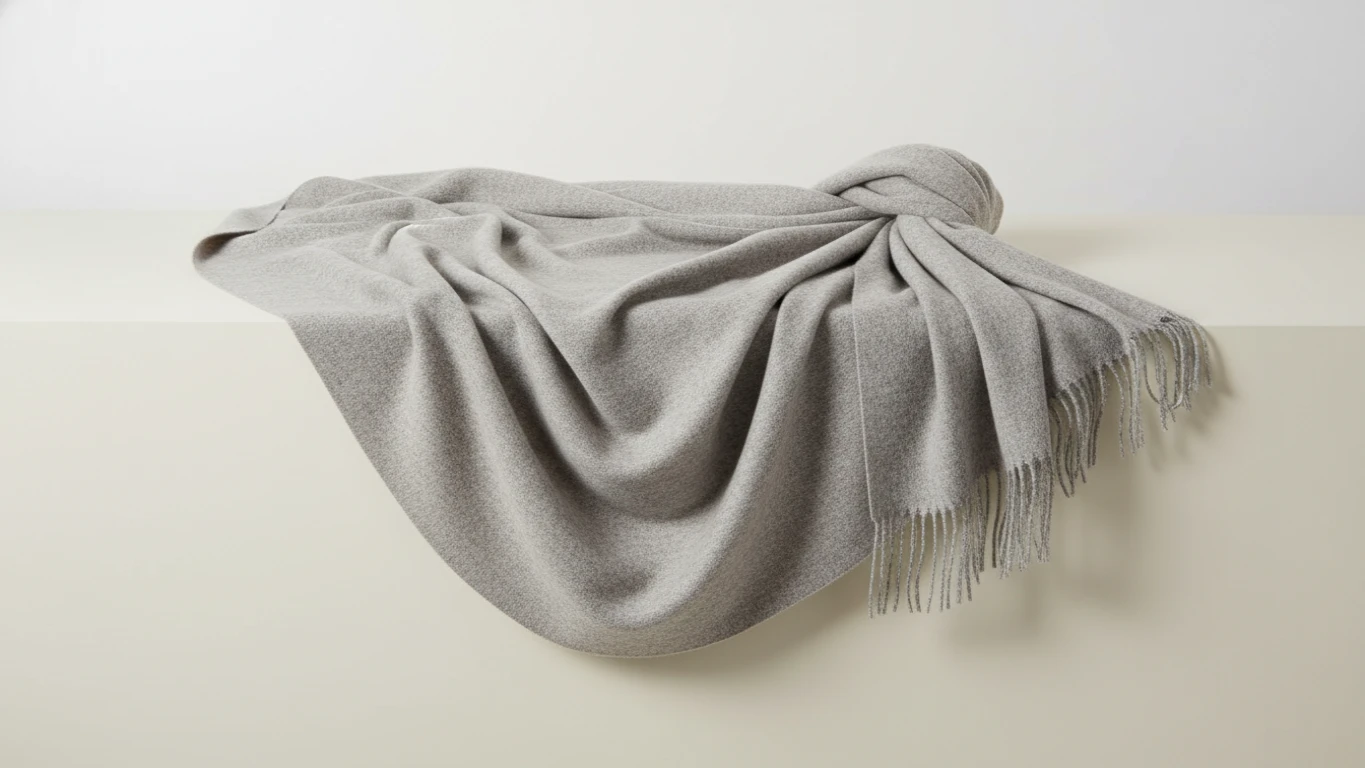 Cashmere Blend Oversized Wrap