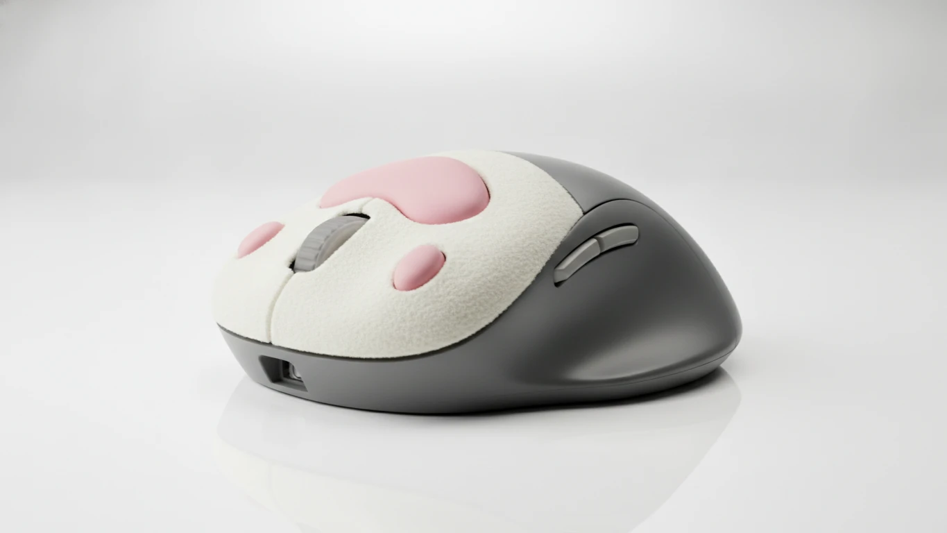 Cat Paw Ergonomic Computer Mouse