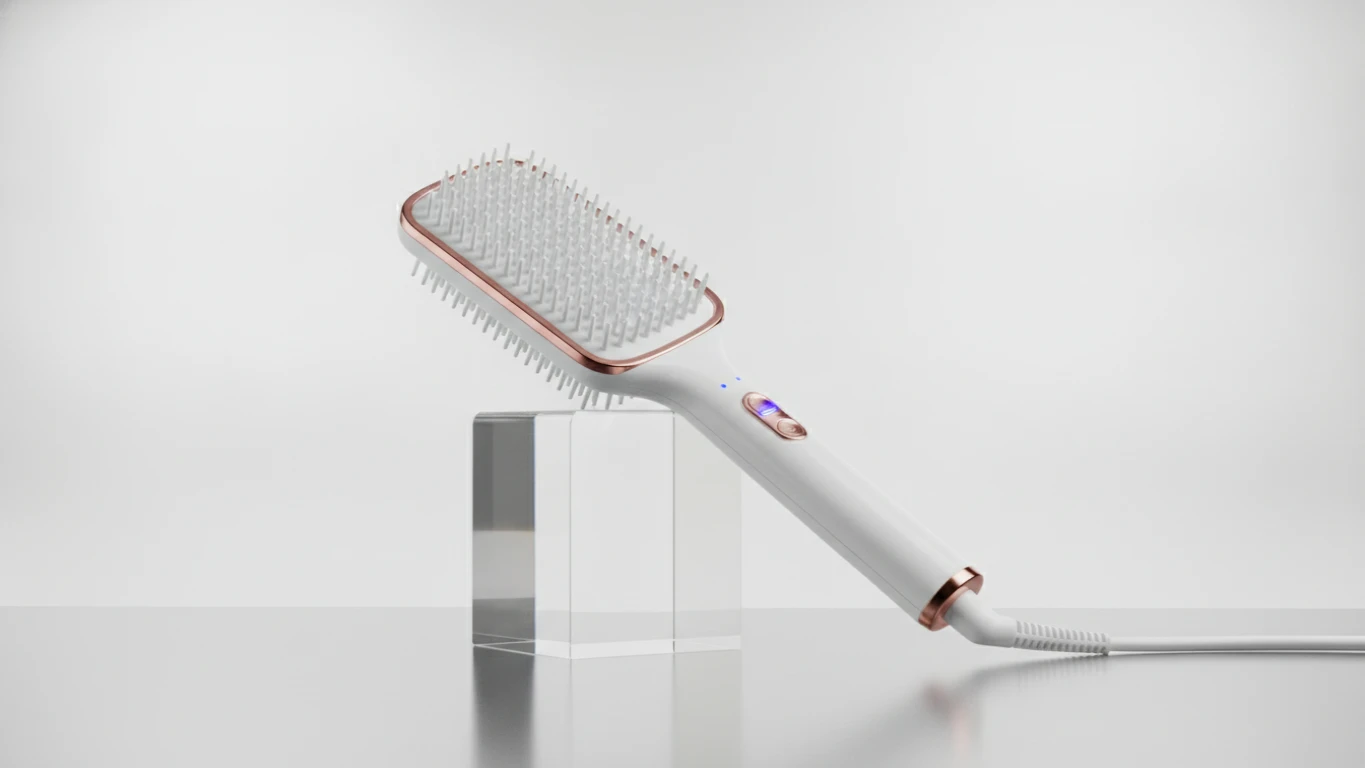 Ceramic Ionic Heated Straightening Brush