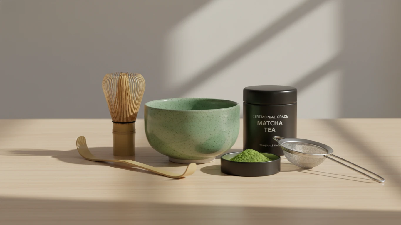 Ceremonial Grade Matcha Tea Kit