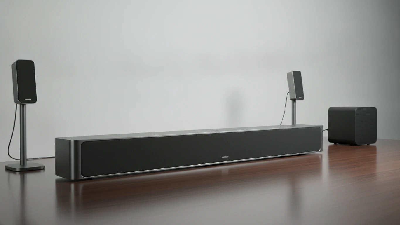 Cinematic Home Audio Soundbar