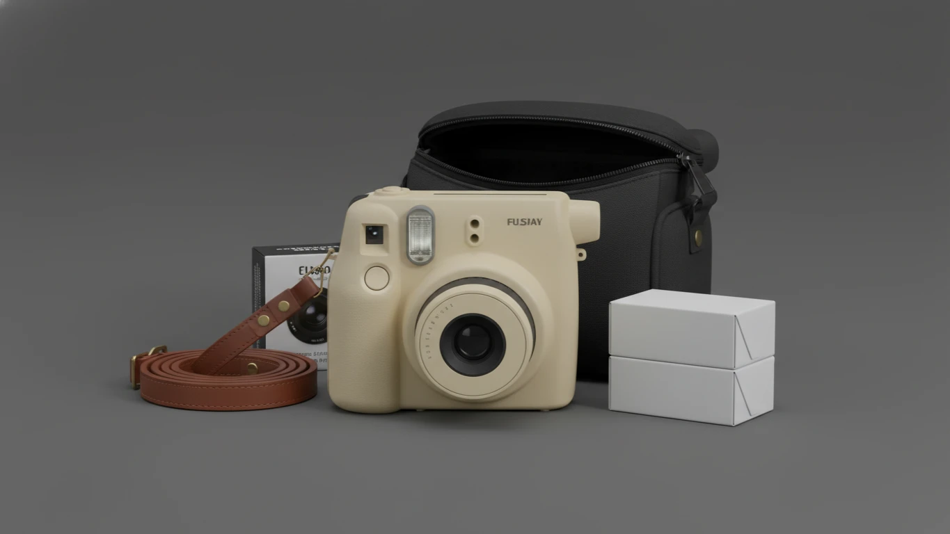 Classic Instant Film Camera Bundle