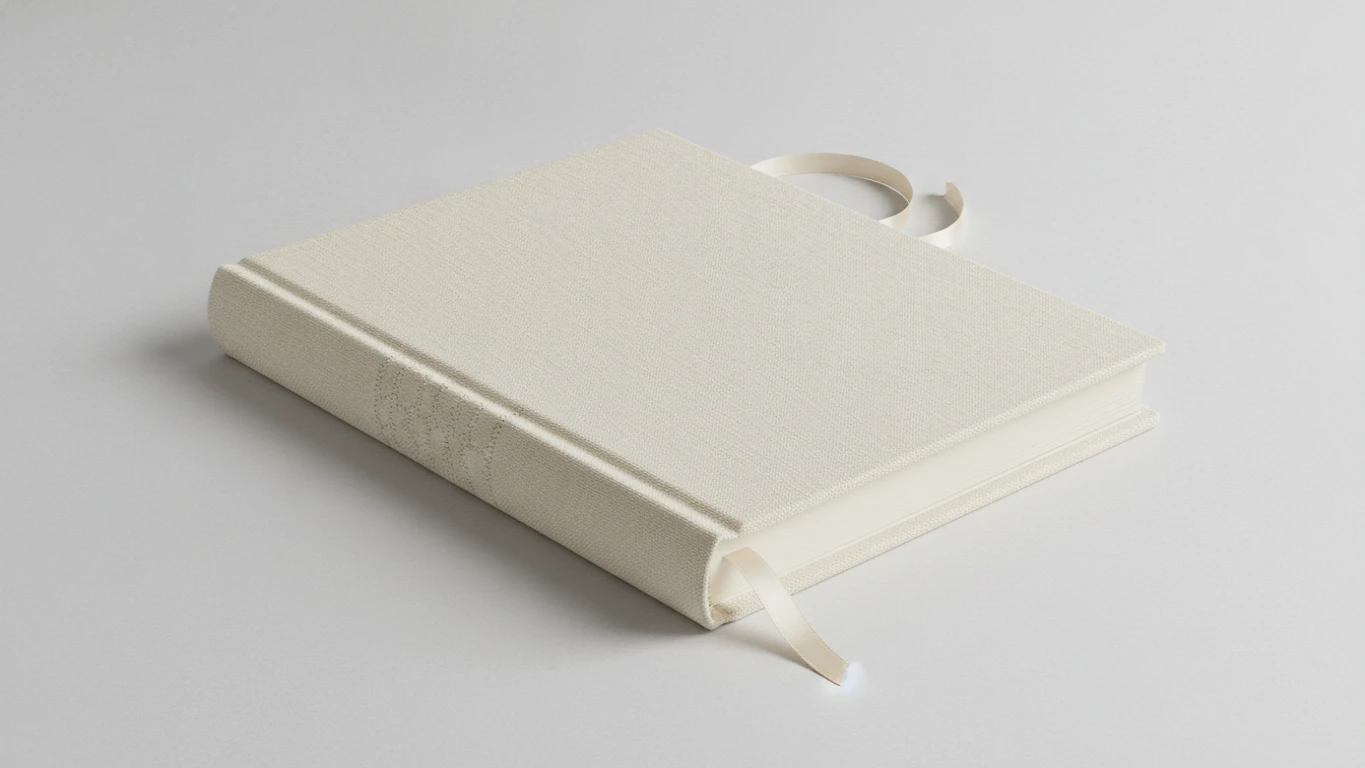 Classic Linen Baby Memory Book