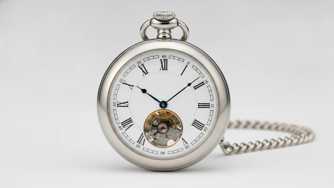 Classic Mechanical Pocket Watch