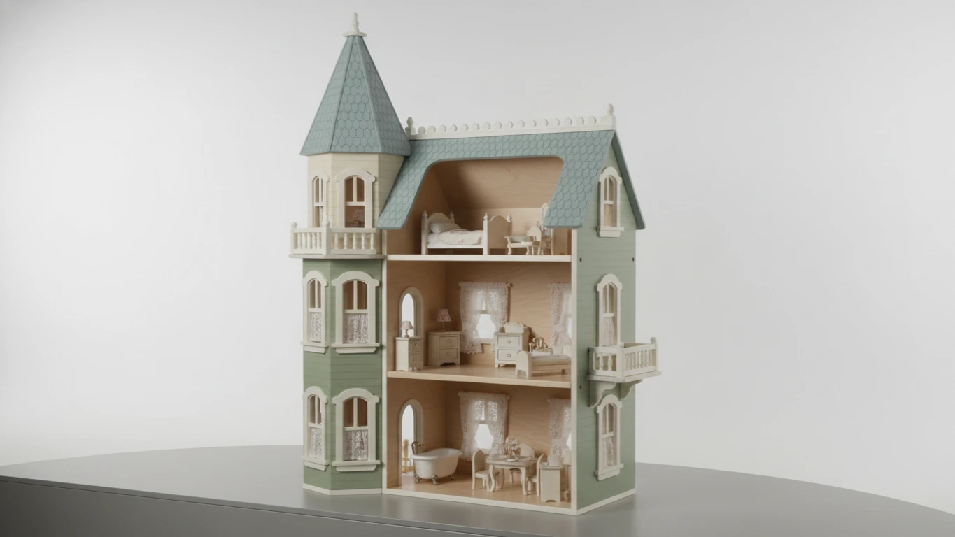 Classic Multi-Story Dollhouse