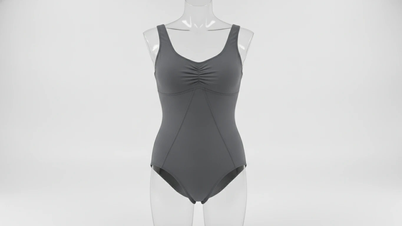 Classic Pinch-Front Leotard