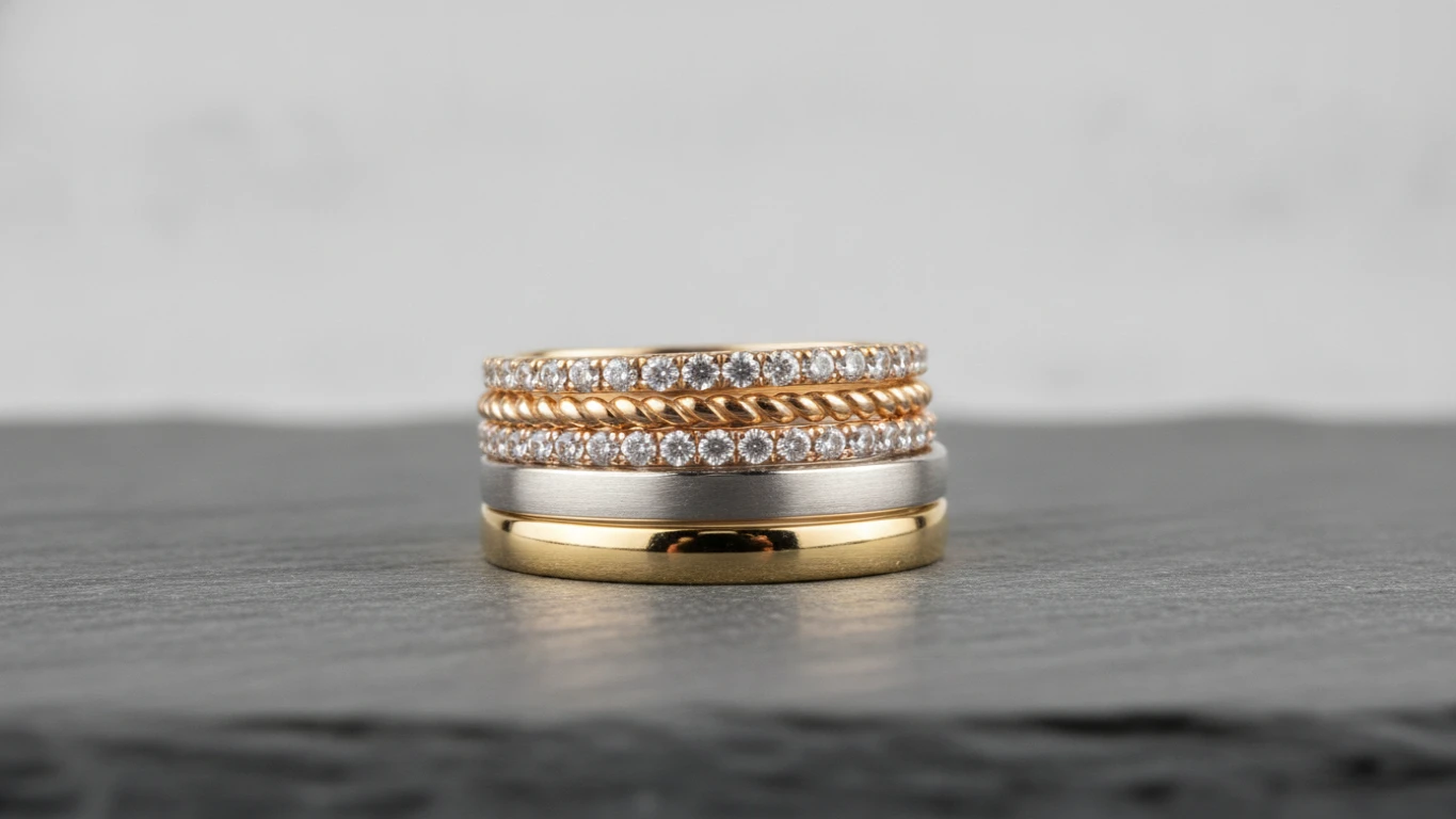 Classic Stackable Ring Set