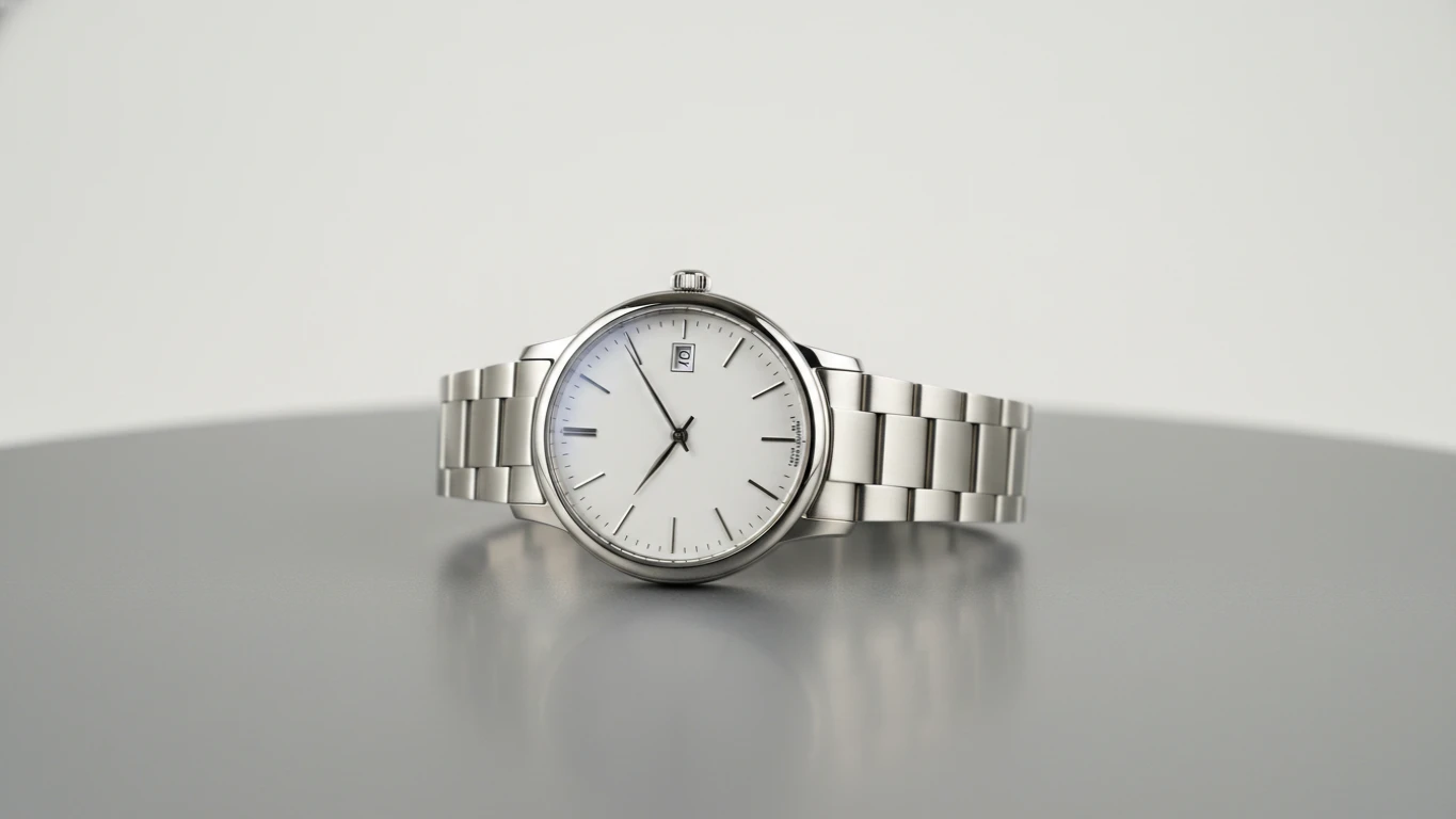 Classic Stainless Steel Dress Watch