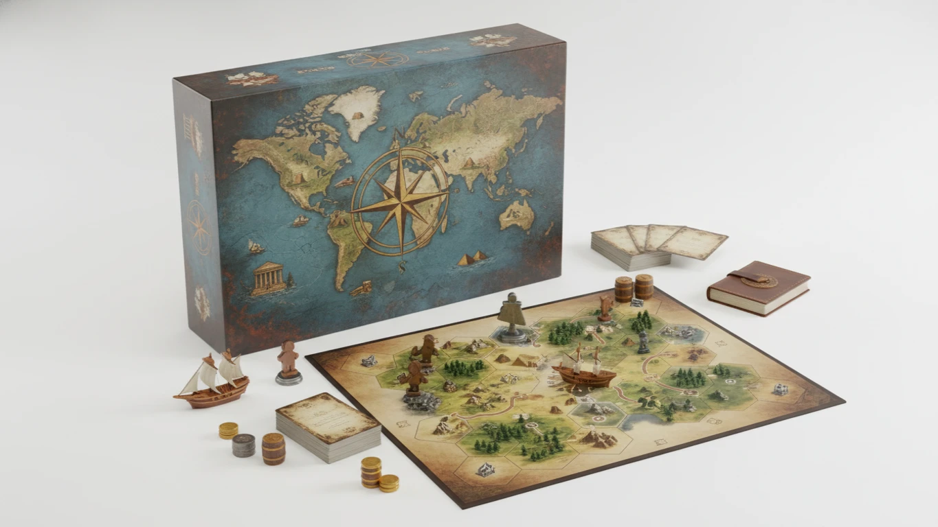 Classic Strategy Adventure Board Game