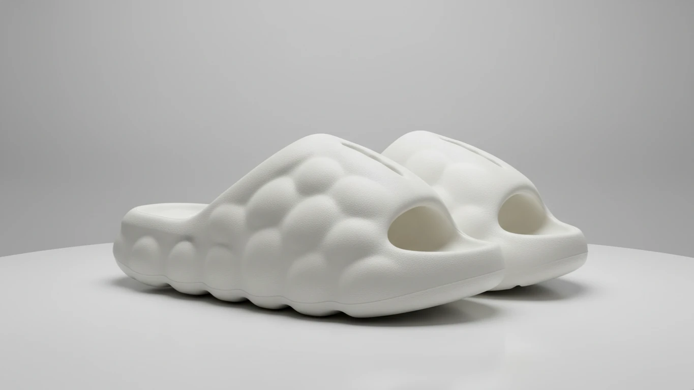 Cloud-Like Cushioned Slides