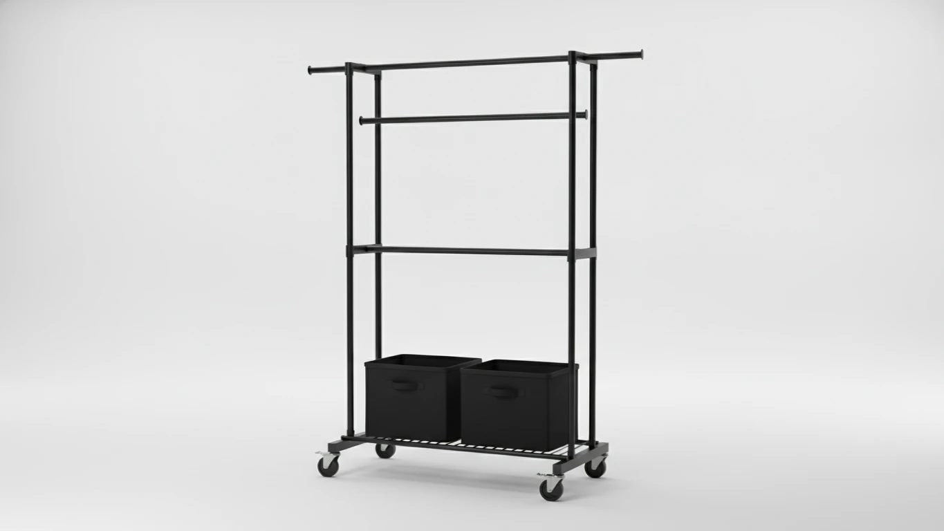 Collapsible Competition Garment Rack