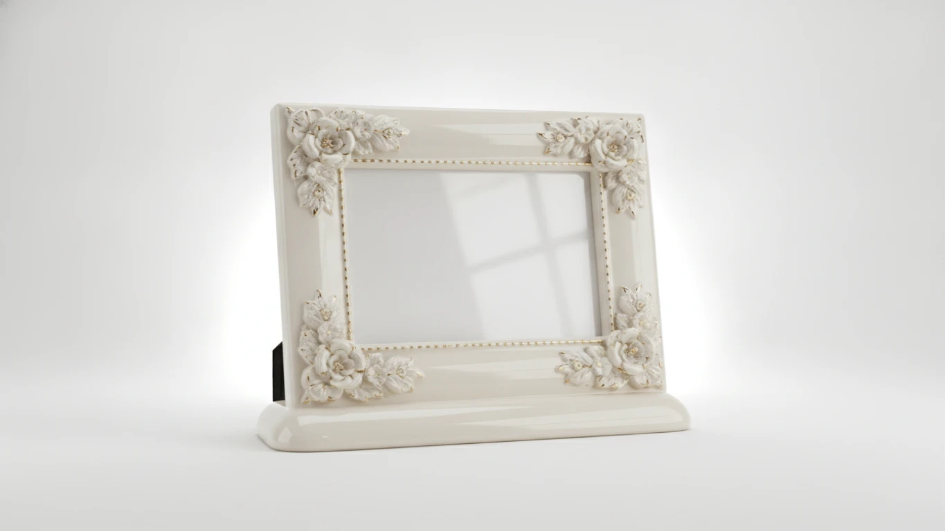 Commemorative Ceramic Photo Frame
