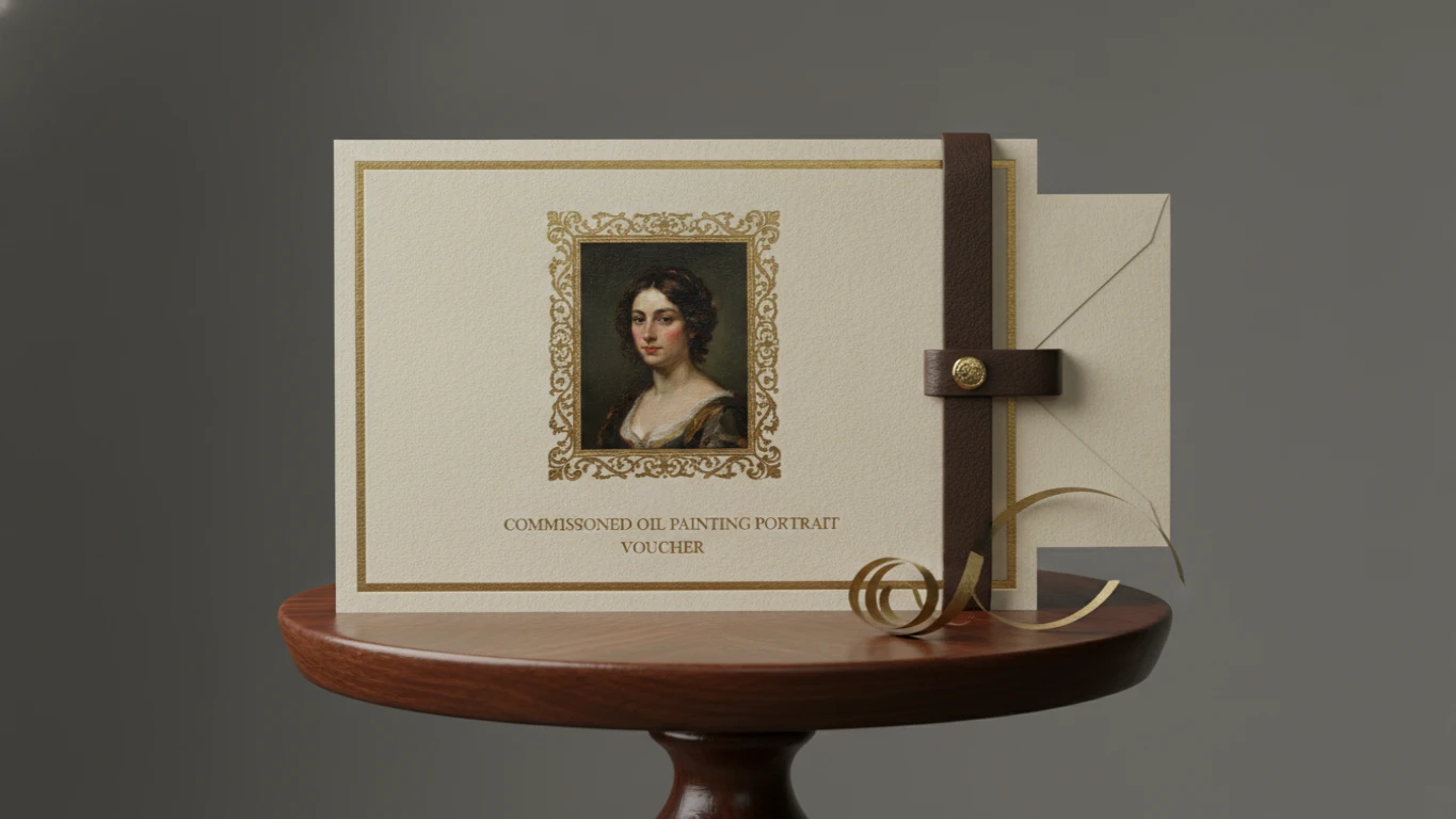 Commissioned Oil Painting Portrait Voucher