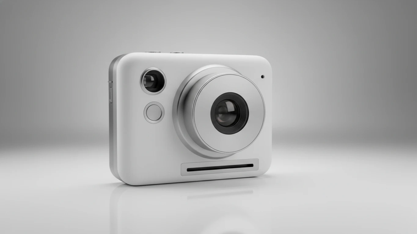 Compact Instant Film Camera