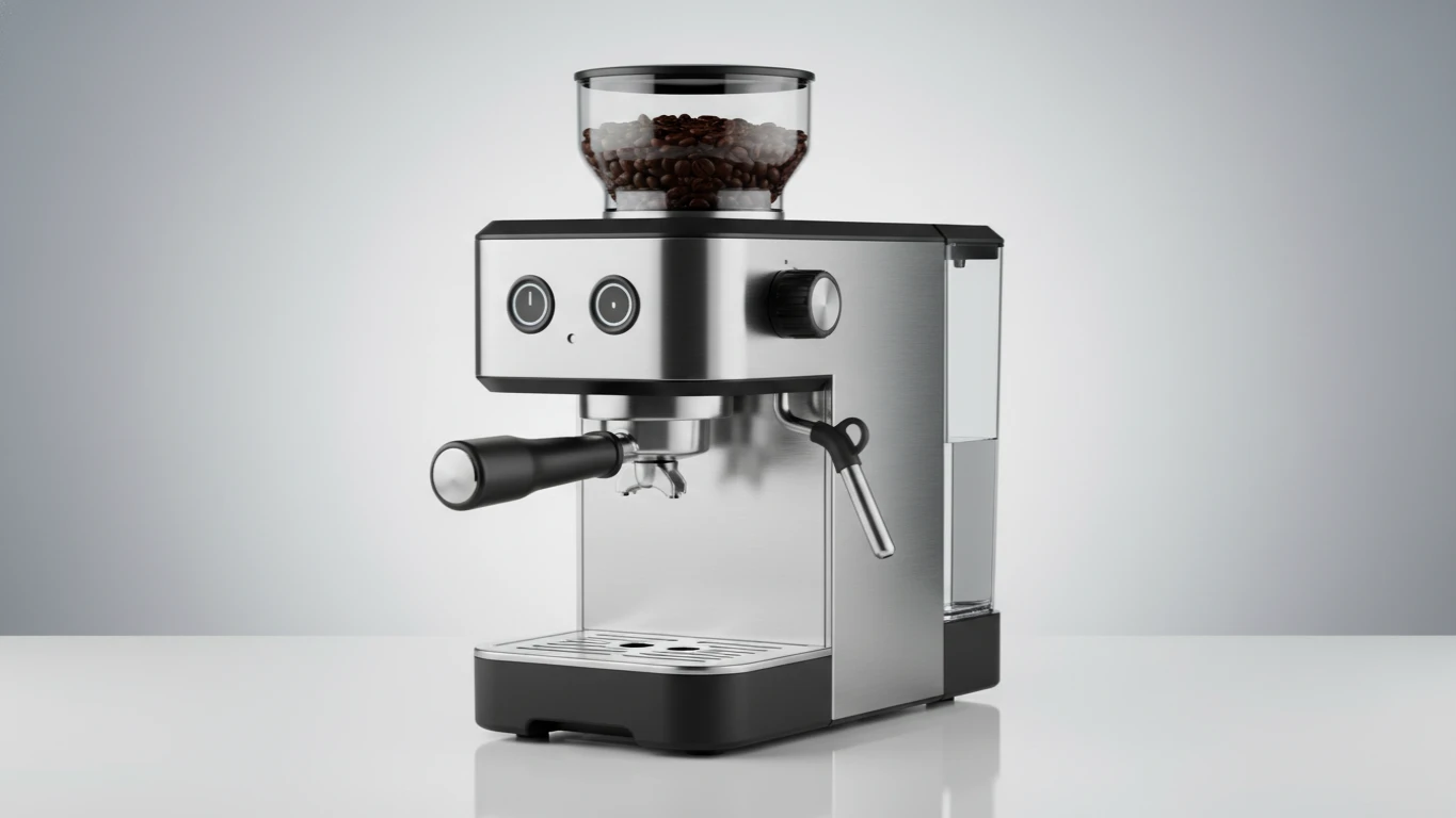 Compact Semi-Automatic Espresso Machine
