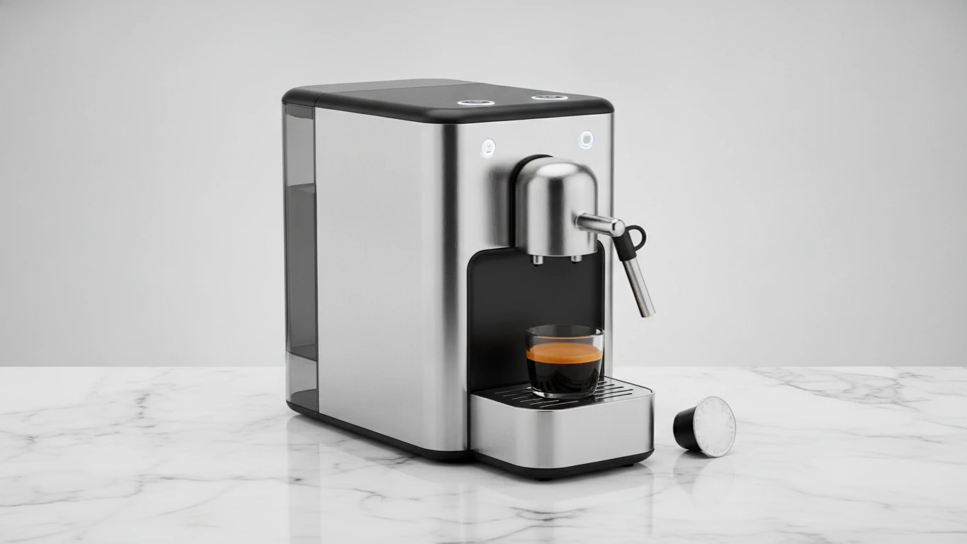 Compact Single-Serve Espresso Machine