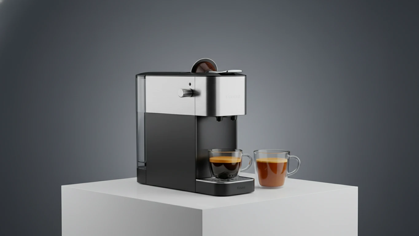 Compact Single-Serve Espresso and Coffee Maker