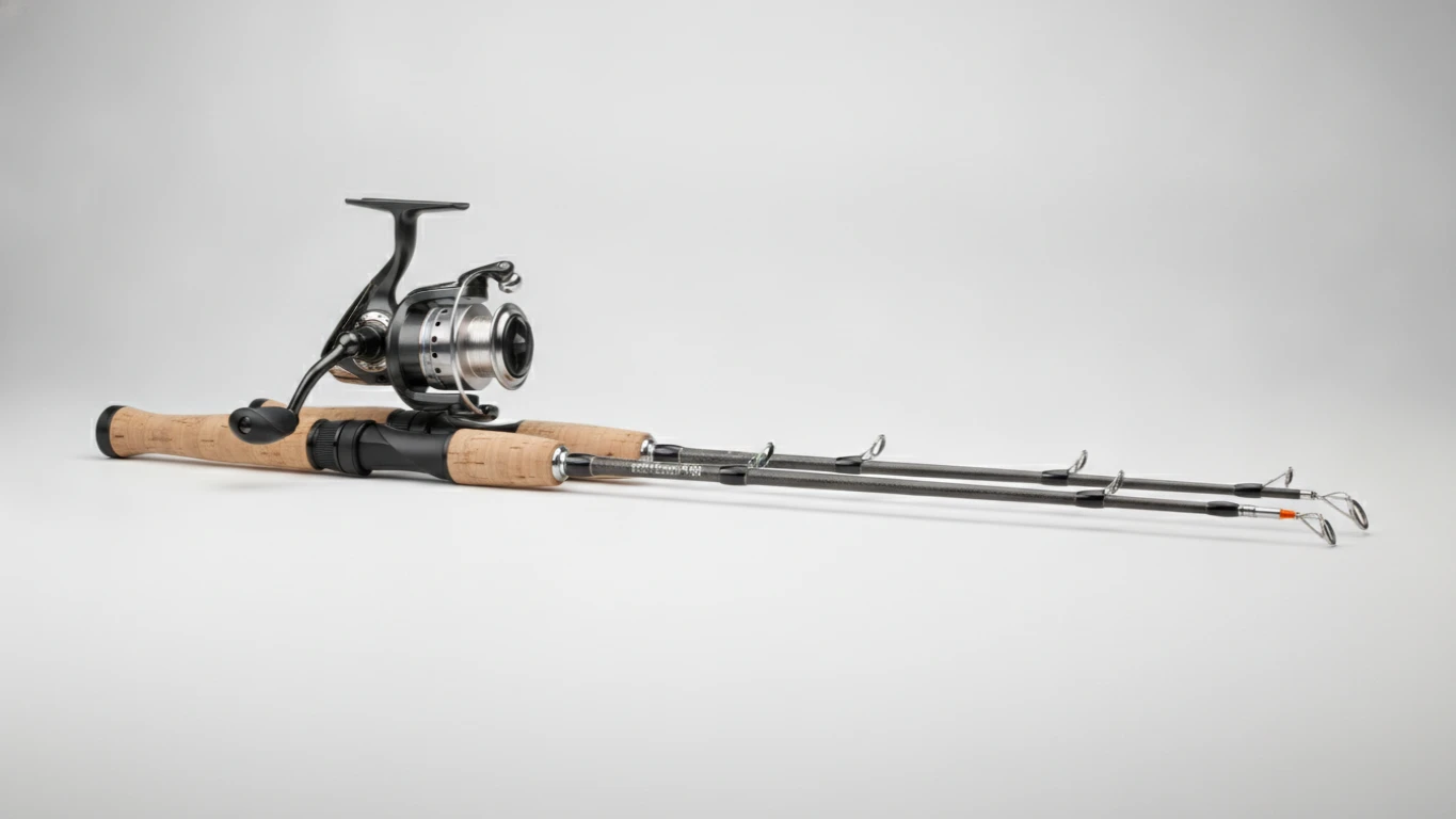 Compact Travel Fishing Rod and Reel