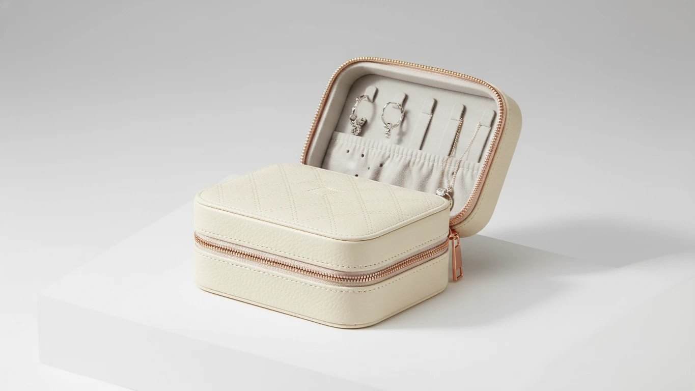Compact Travel Jewelry Organizer