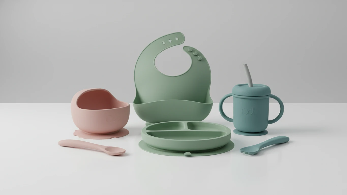Complete Silicone Feeding Set