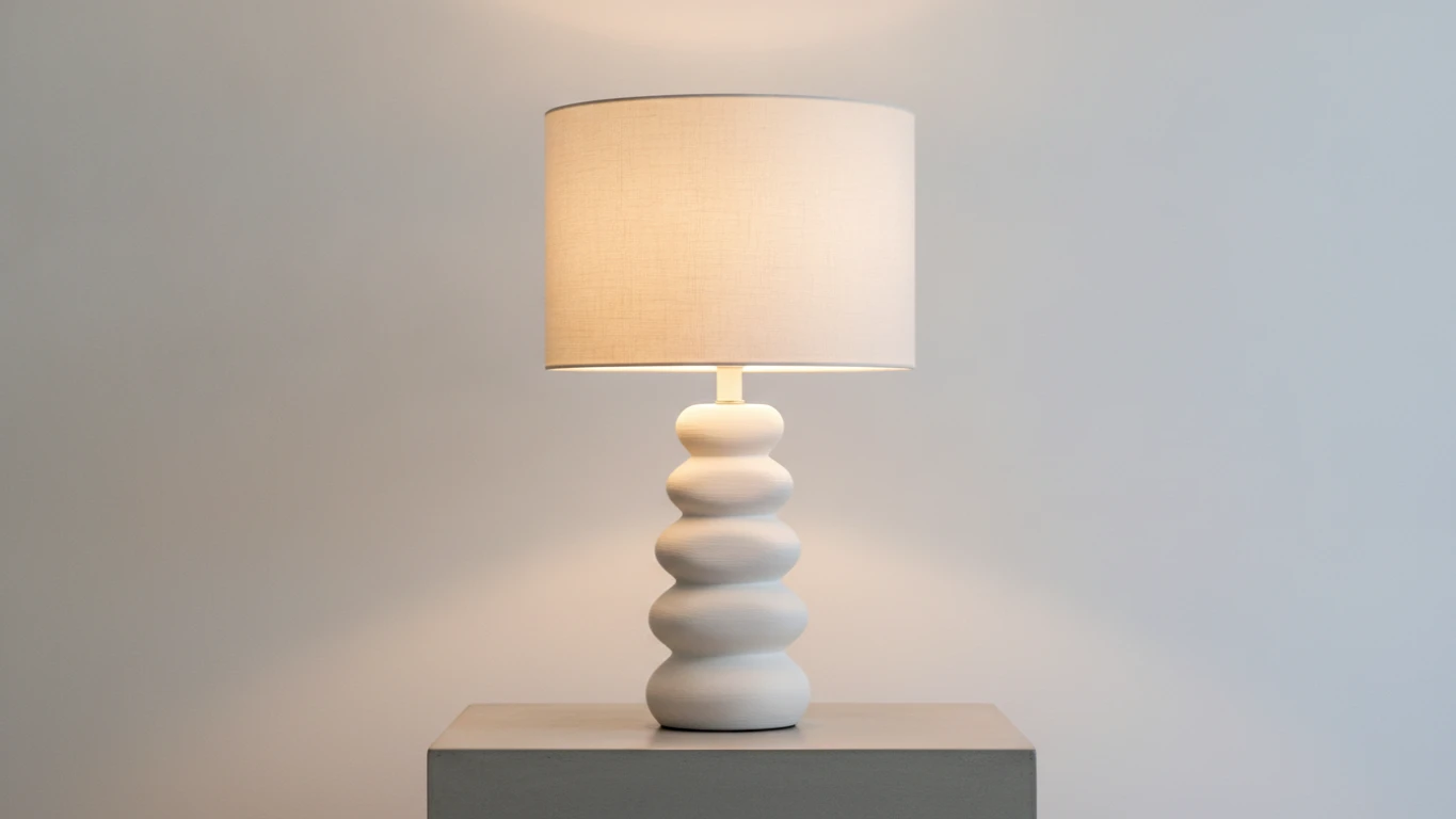 Contemporary Ceramic Table Lamp