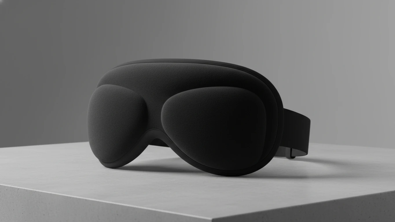 Contoured Blackout Weighted Eye Mask