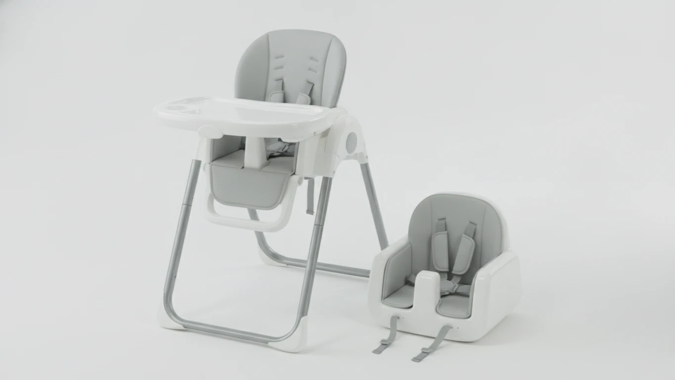 Convertible High Chair to Booster Seat