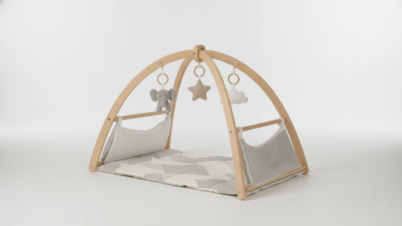 Convertible Multi-Stage Play Gym