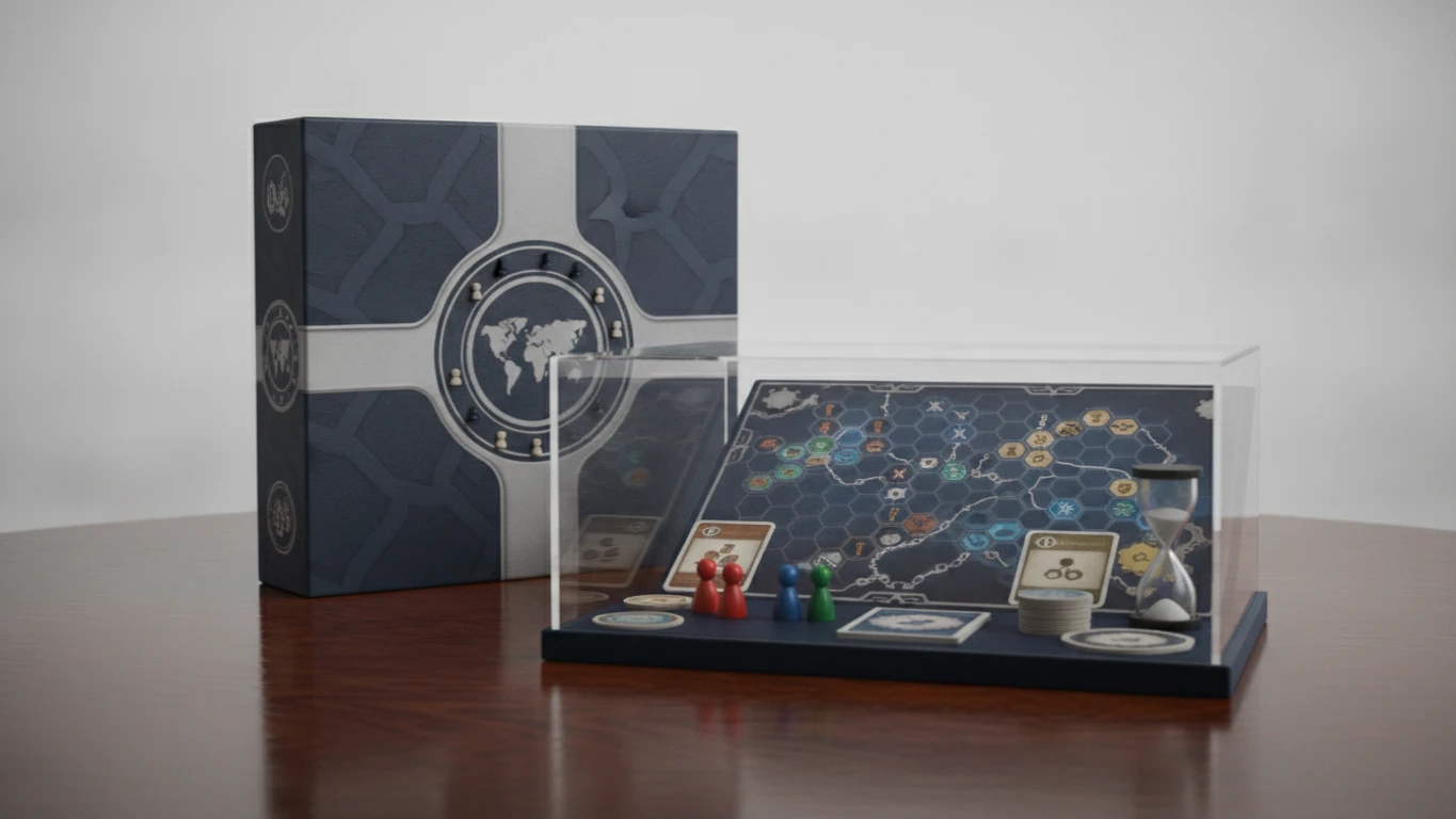 Cooperative Strategy Board Game