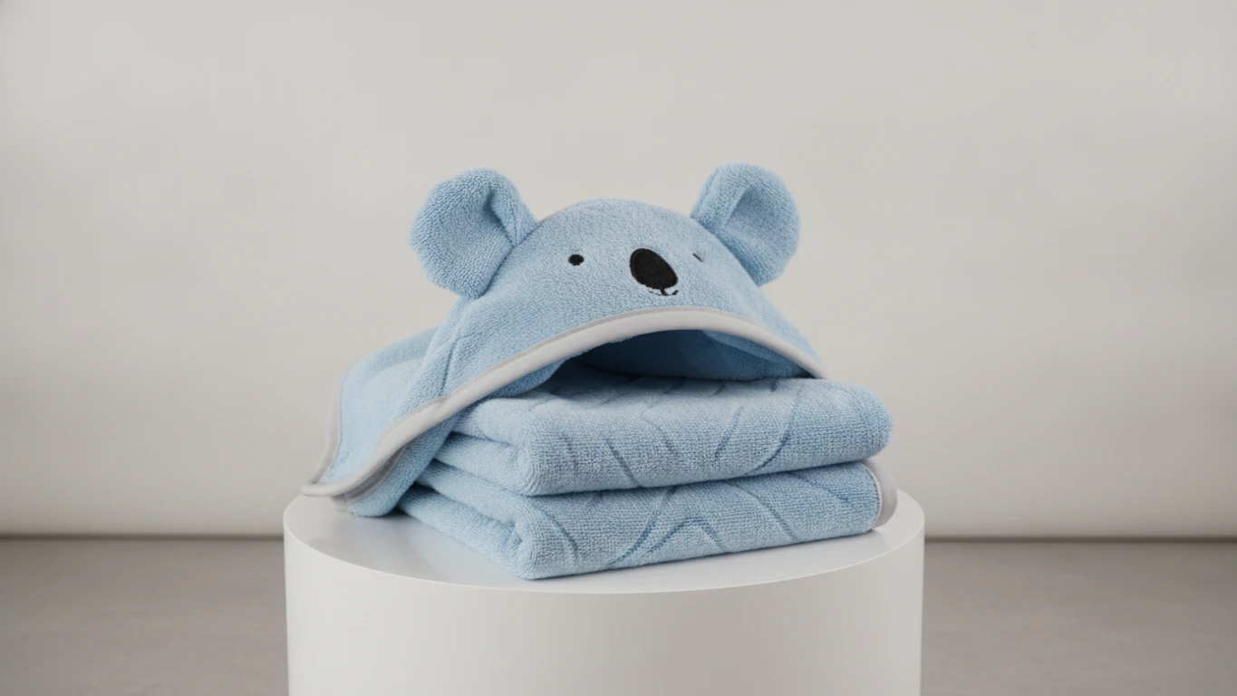Cotton Animal Hooded Towel