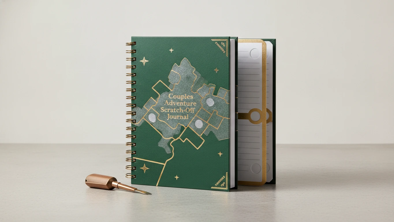Couples Adventure Scratch-Off Journal