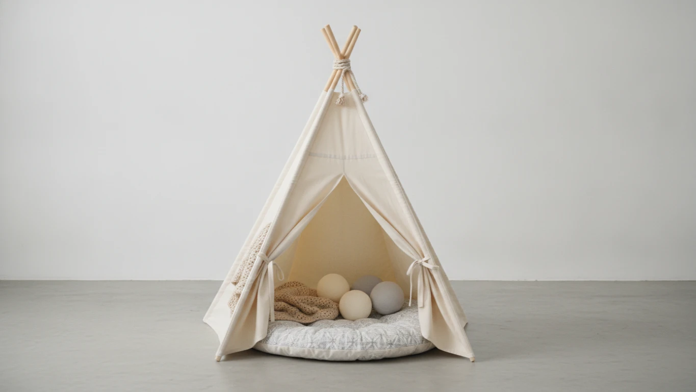 Cozy Cotton Play Teepee