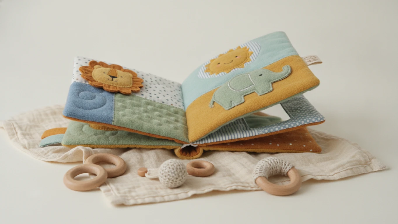 Crinkle Fabric Developmental Book