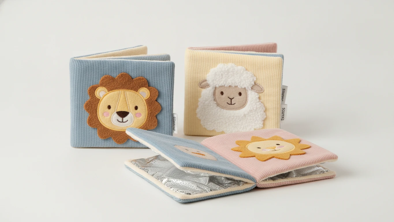 Crinkle Sensory Cloth Books