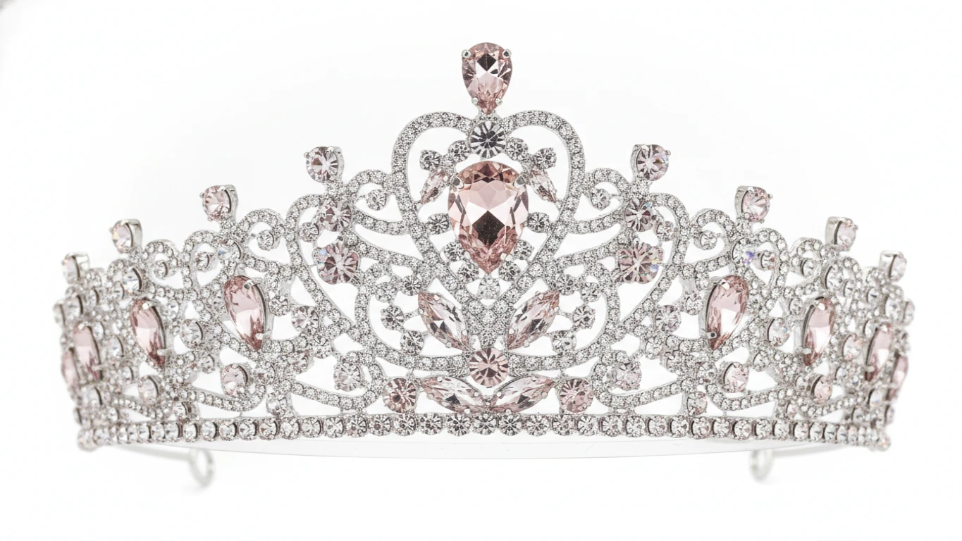 Crystal-Encrusted Princess Performance Tiara