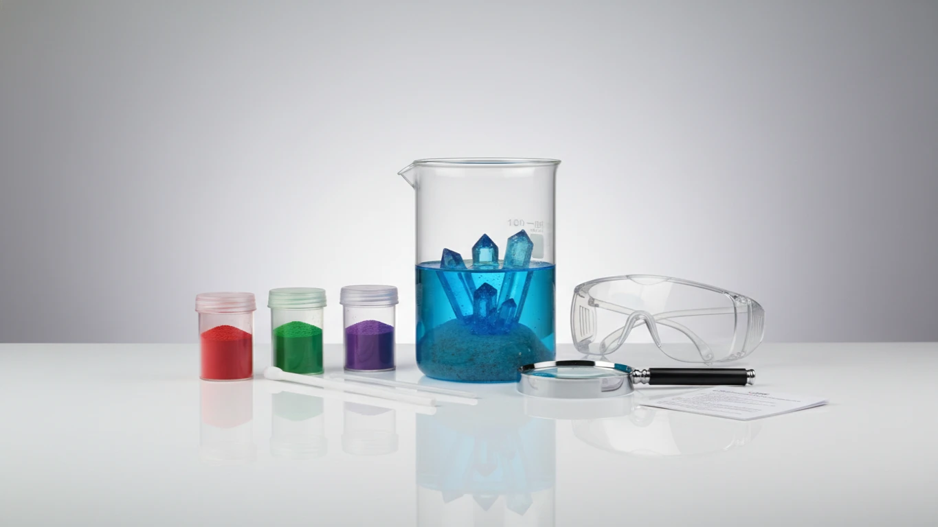 Crystal Growing Laboratory Experiment Kit