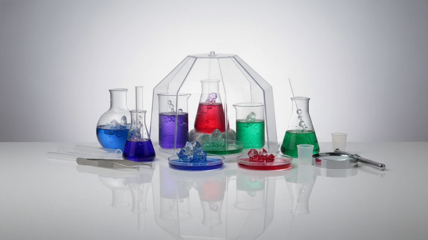 Crystal Growing Laboratory Set