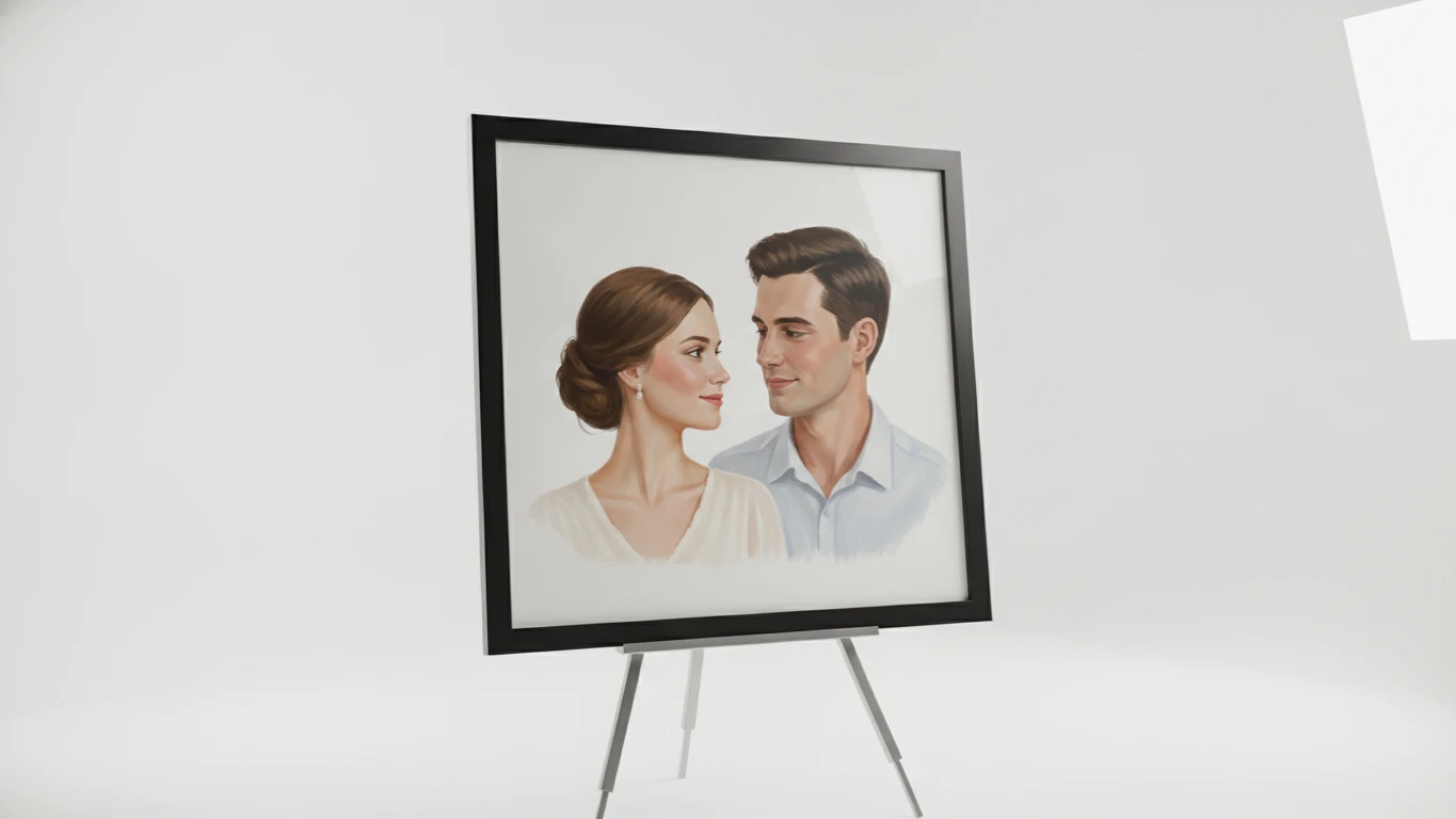 Custom Digital Portrait Illustration