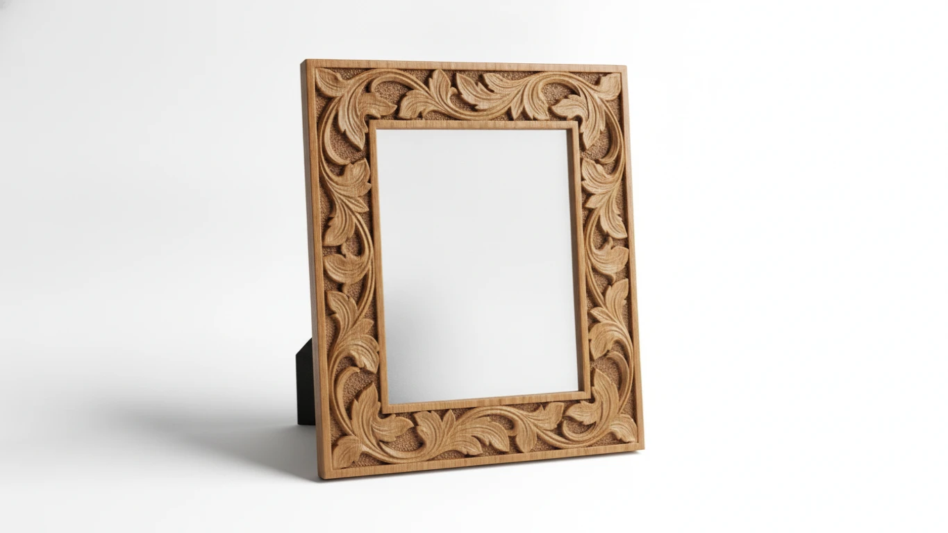 Custom Engraved Wooden Picture Frame