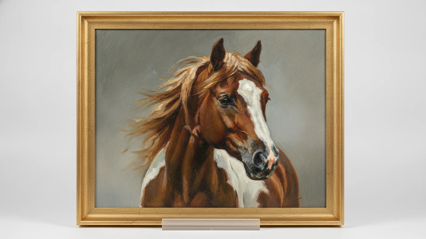 Custom Hand-Painted Oil Portrait