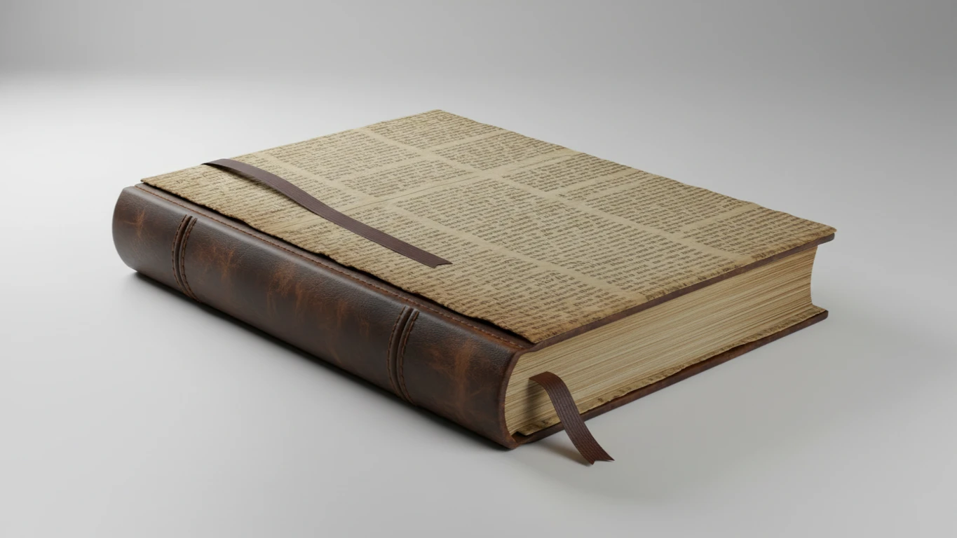 Custom Historical Newspaper Book