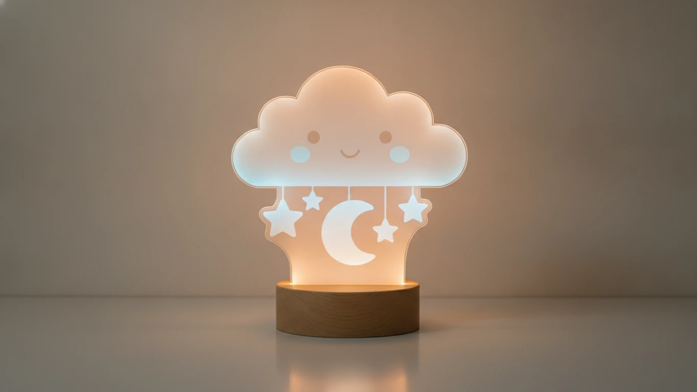 Custom LED Nursery Night Light
