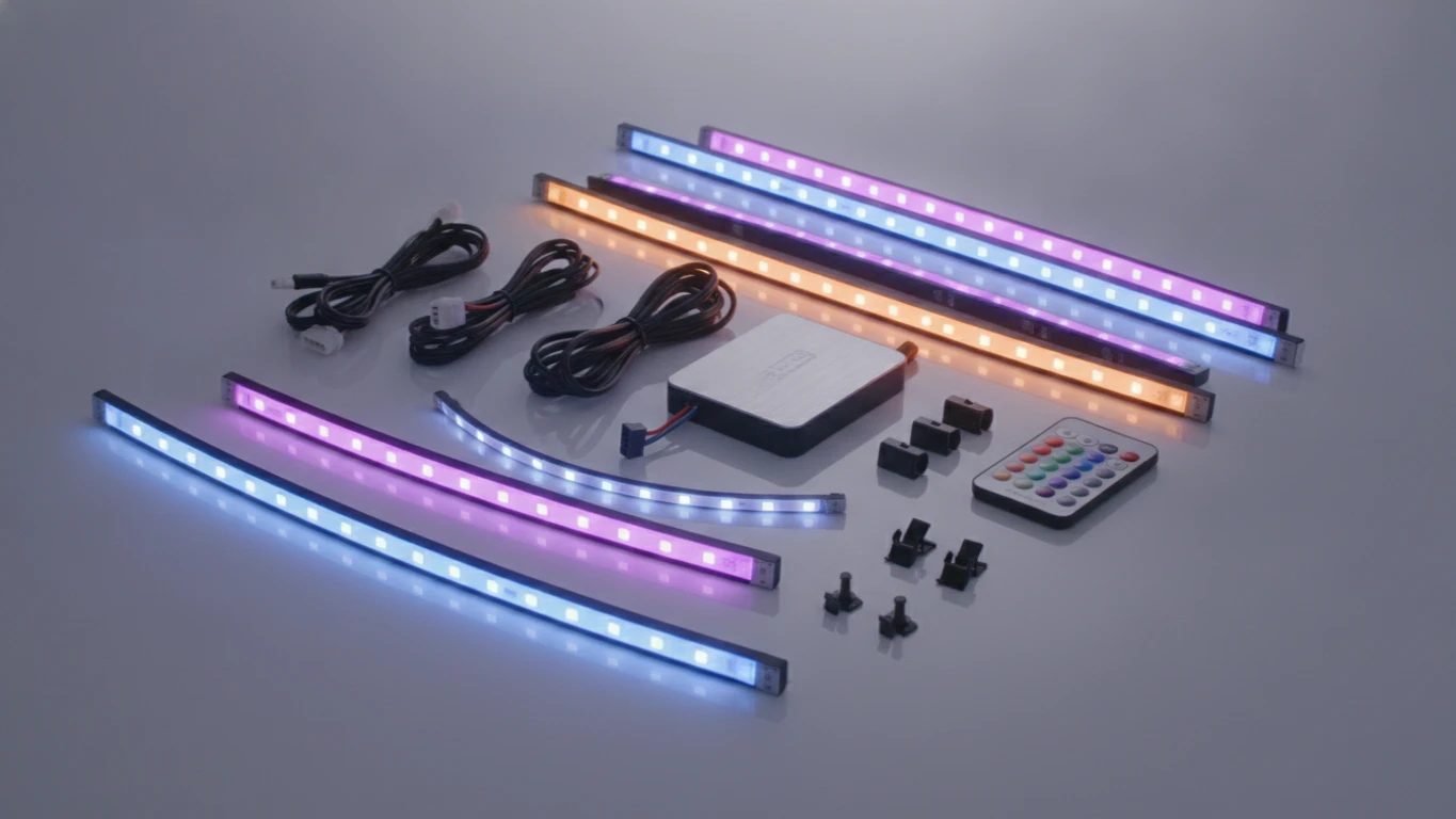 Customizable Car Interior LED Kit
