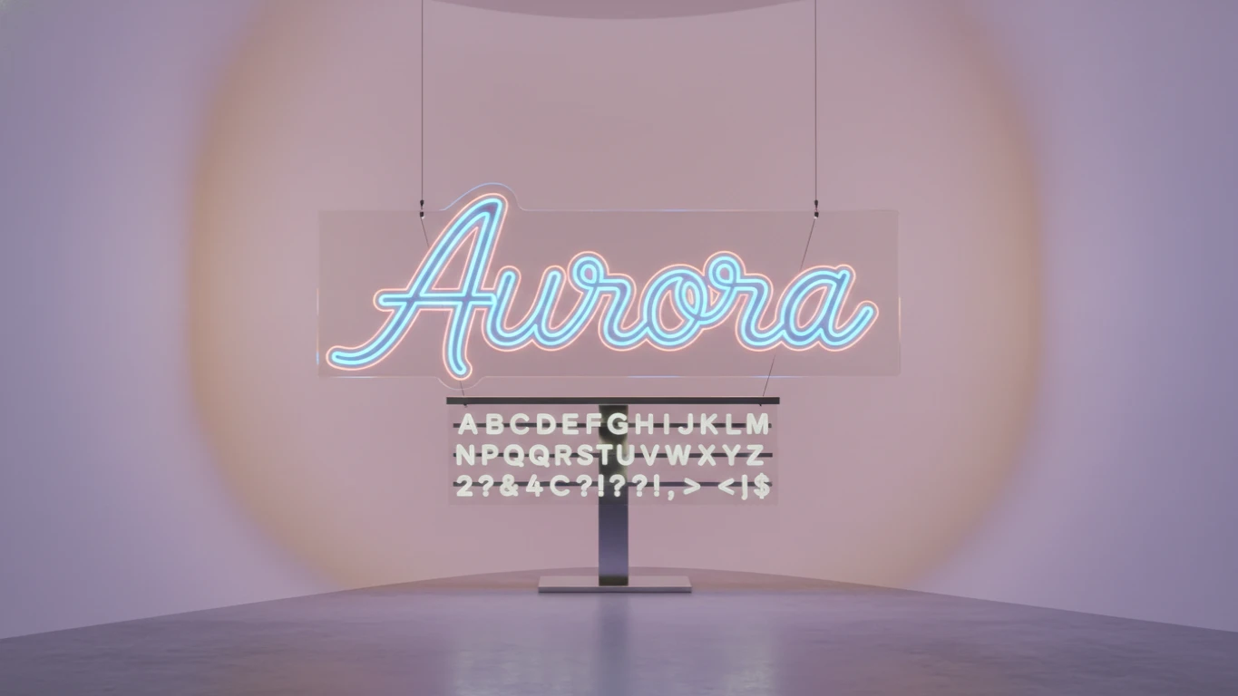 Customizable Neon LED Name Sign