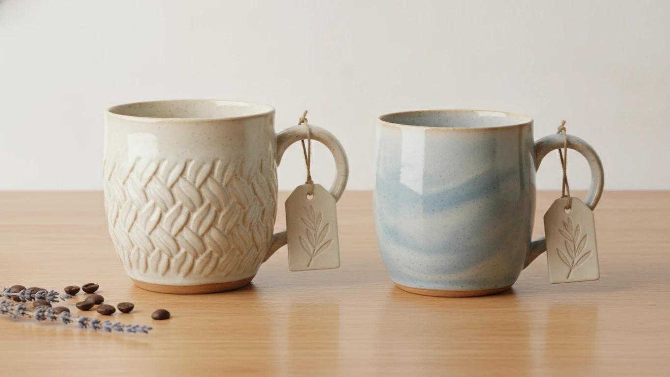 Customized Ceramic Godparent Coffee Mug Set
