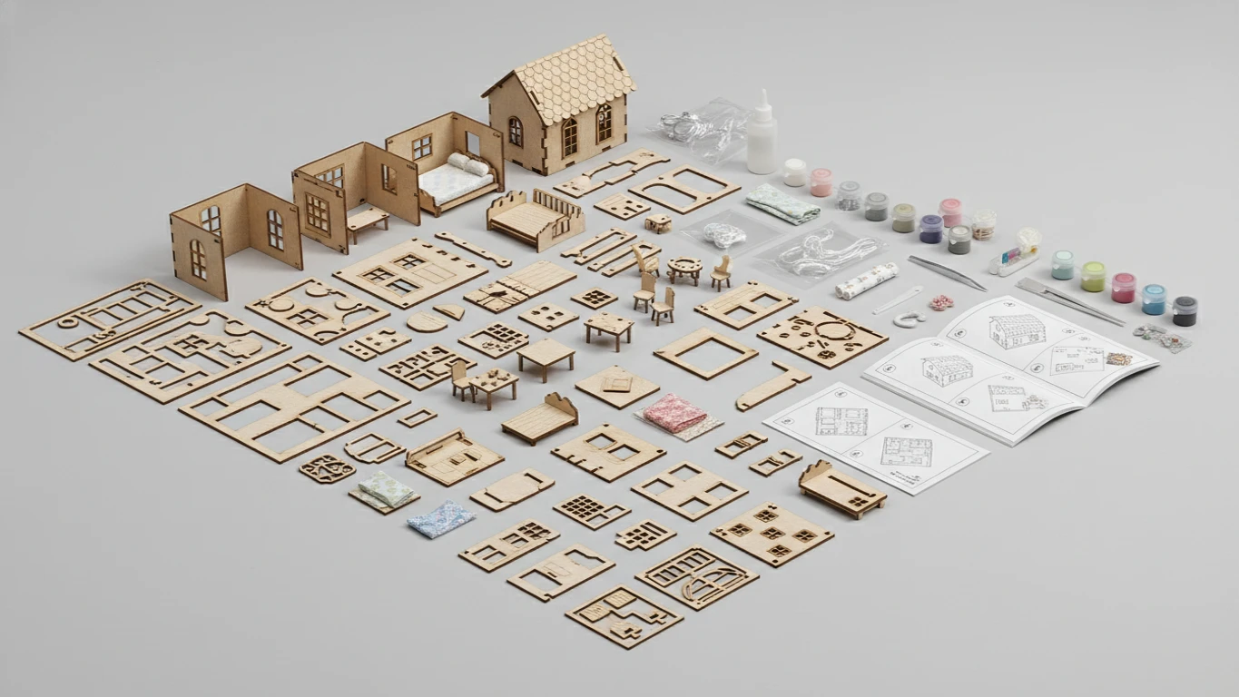 DIY Miniature House Kit