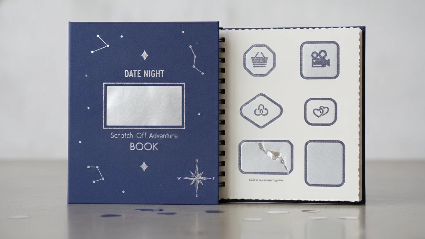 Date Night Scratch-Off Adventure Book